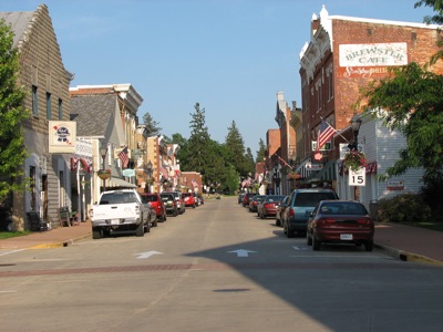 Shullsburg, WI, one of the cutest little towns I've ever seen...