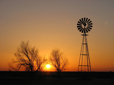 Sunset, Midland, Texas